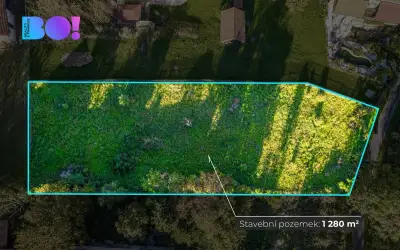 Prodej stavebního pozemku 1280 m², Rybí