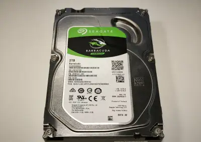 HDD Seagate Barracuda 2TB 3,5" - otestovaný