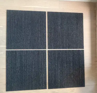 Zátěžové koberce Desso 50x50 cm, 17m2