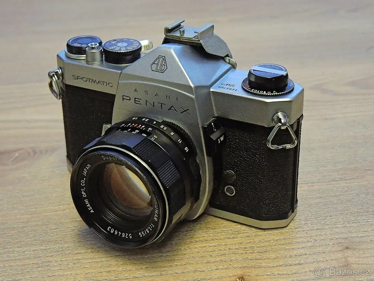 Asahi Pentax Spotmatic SP + SMC Takumar 1.8/55