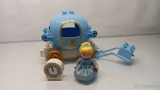 Lego duplo zámecký kočár a Popelka