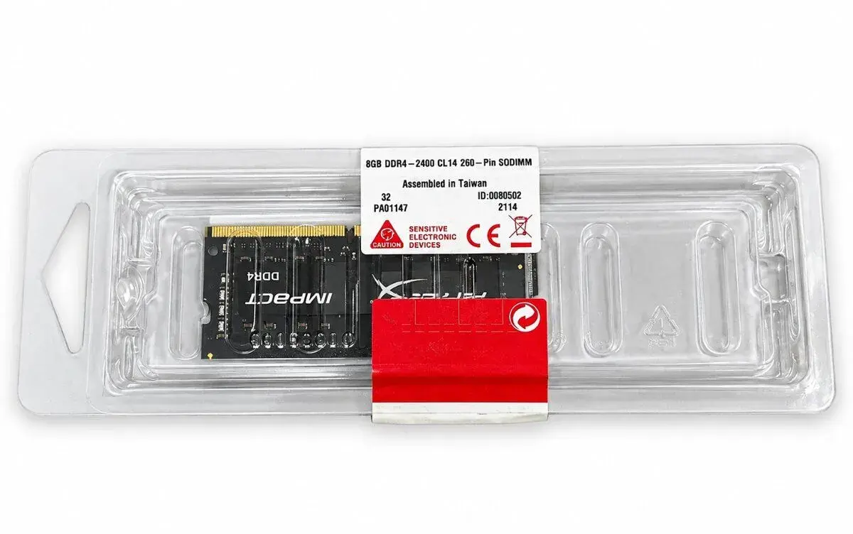 RAM do notebooku – 2x 8 GB DDR4