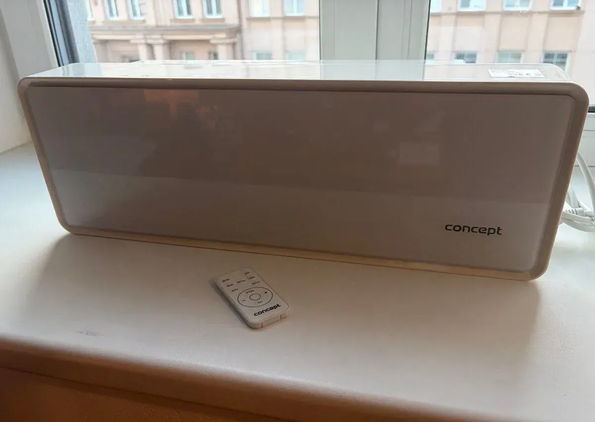 Nástěnné topidlo 2000 W + dálkové ovládání (Concept QH4000)