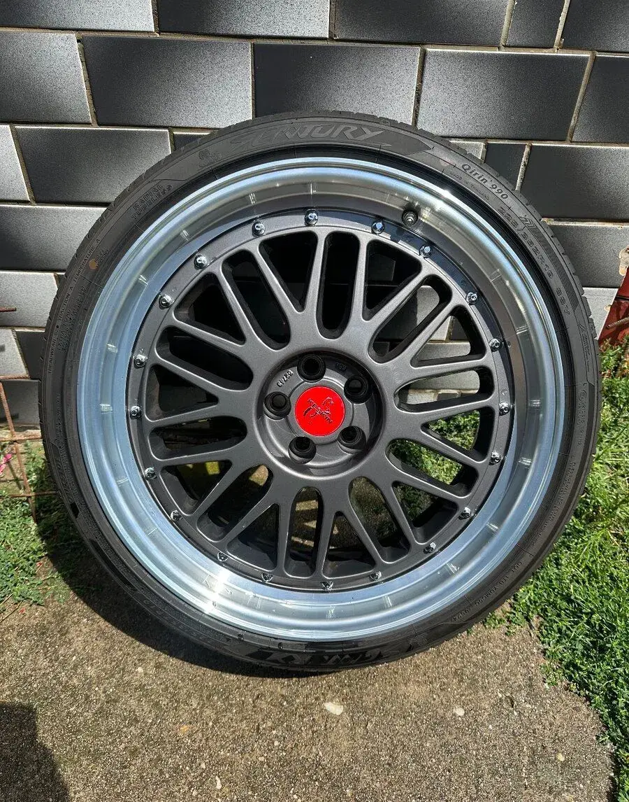 Alu kola 5x100 Keskin KT22 Titan Grey R19