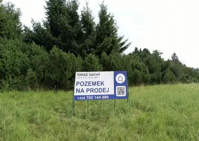 Stavební pozemek – Zhoř u Litomyšle