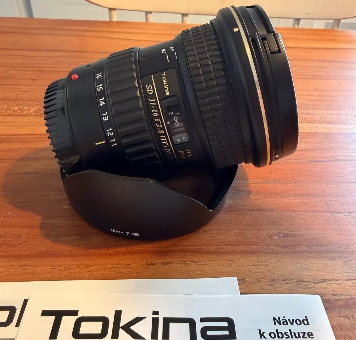 Objektiv TOKINA SD 11-16, F 2.8