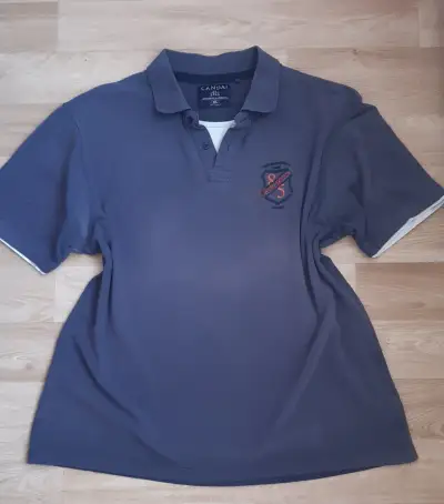 Modré polo tričko C&A vel. 3XL