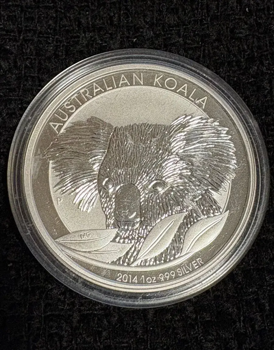 Stříbrne mince Koala 2014