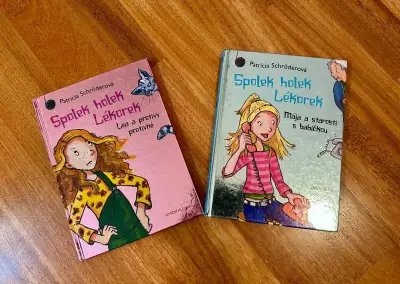 2 knihy Spolek holek lékorek Patricia Schröderová