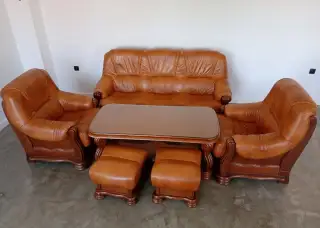 Kožená sedací souprava
