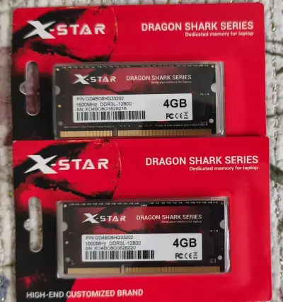 SO DIM DDR3-XSTAR -ZABALENO 4GB +4GB