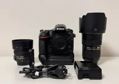 Nikon D810 + Nikkor 24-70 f/2.8 + 50 f/1.8