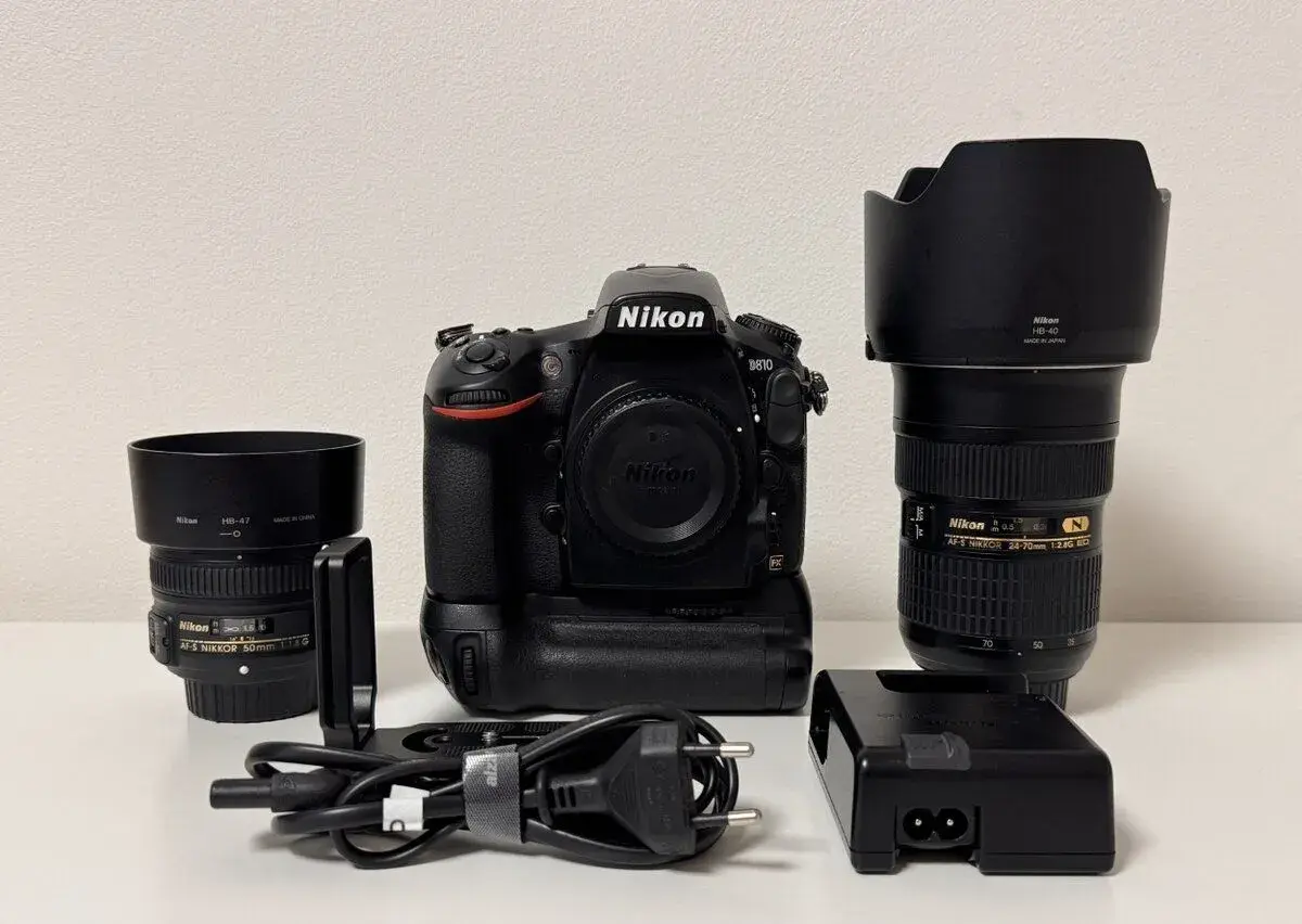Nikon D810 + Nikkor 24-70 f/2.8 + 50 f/1.8