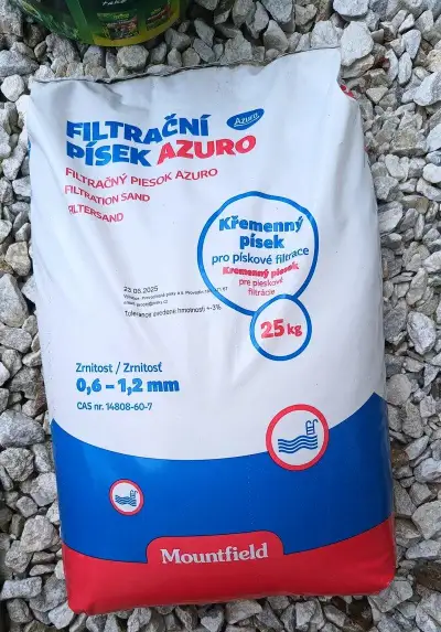 Filtrační písek 25kg
