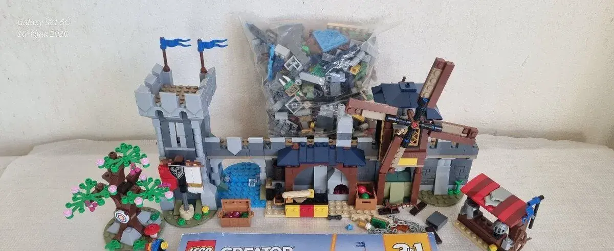 LEGO CREATOR 3v1 31120 STŘEDOVĚKÝ HRAD (BEZ FIGUREK)