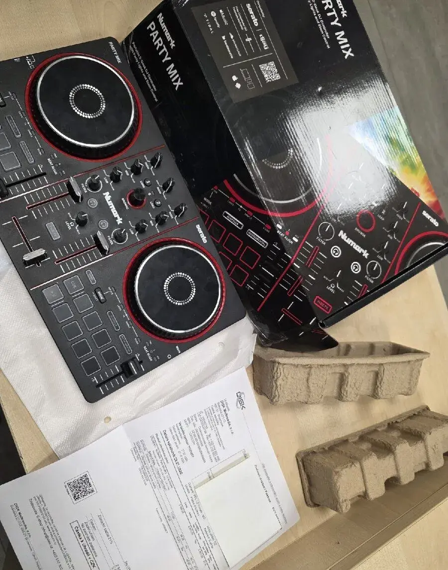 Přenosný DJ kontrolér Numark Party Mix MK3, ZÁRUKA