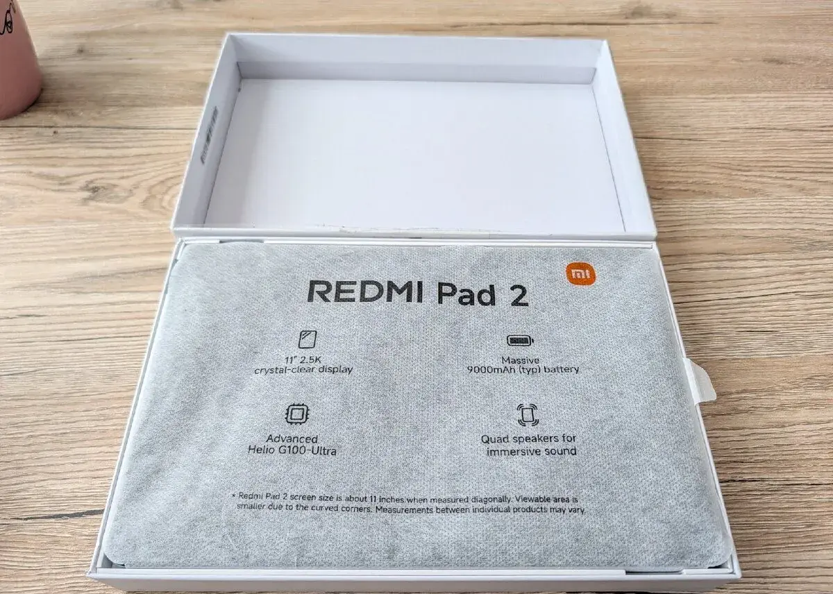 Tablet Xiaomi Redmi Pad 2 Wifi 8GB/256GB Mint Green