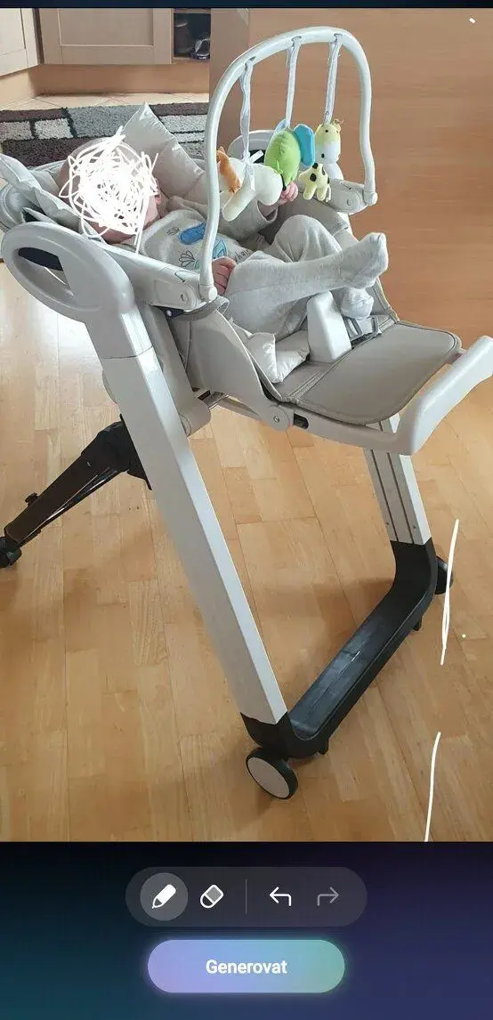 Dětská jídelní židlička Peg Perego