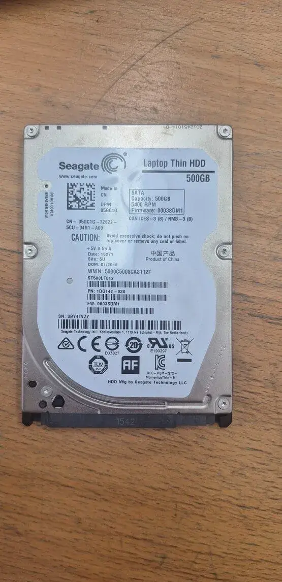 500GB Seagate SATA 2,5" -1