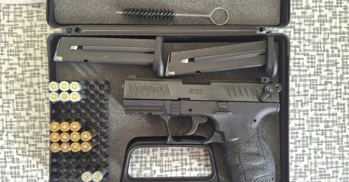 Plynovka Walther P22 cal.9mm kat. D