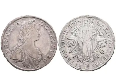 Tolar Marie Terezie 1745 KB Top