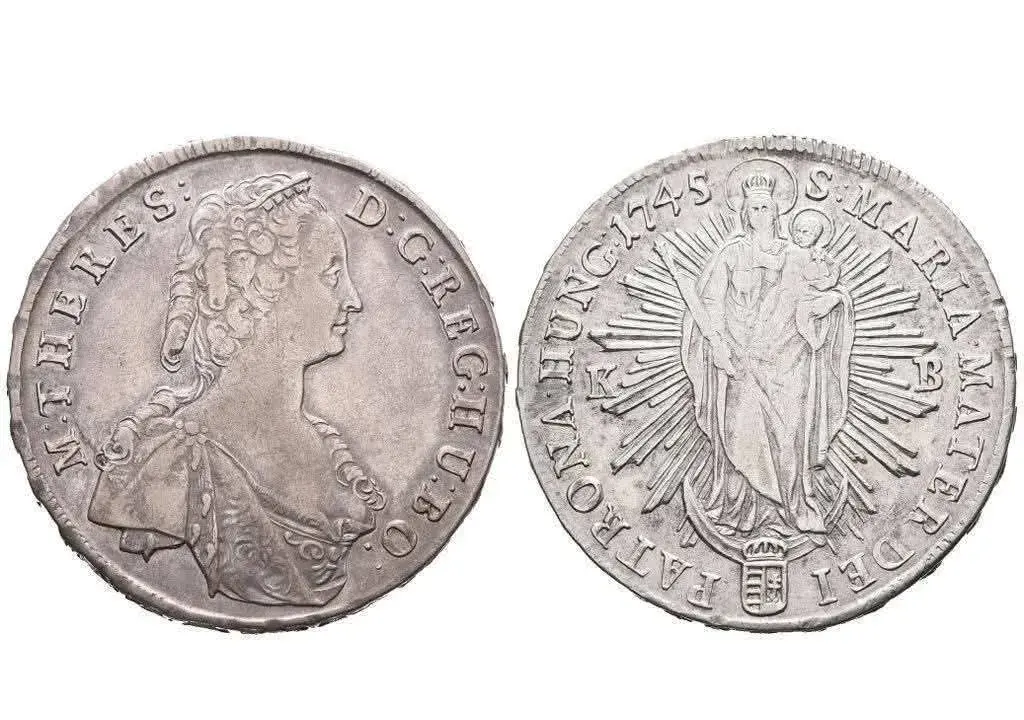 Tolar Marie Terezie 1745 KB Top