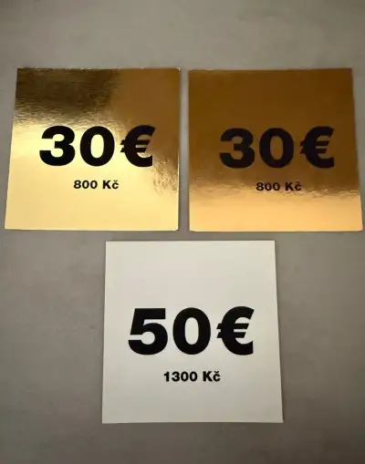 Dárkové poukázky Nebbia