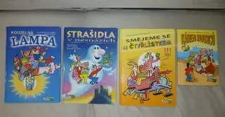 Čtyřlístek - za 4 knihy dle fotek