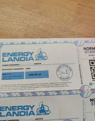 Vstupenka do Energylandia