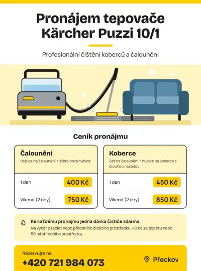Tepovač Karcher Puzzi 10/1