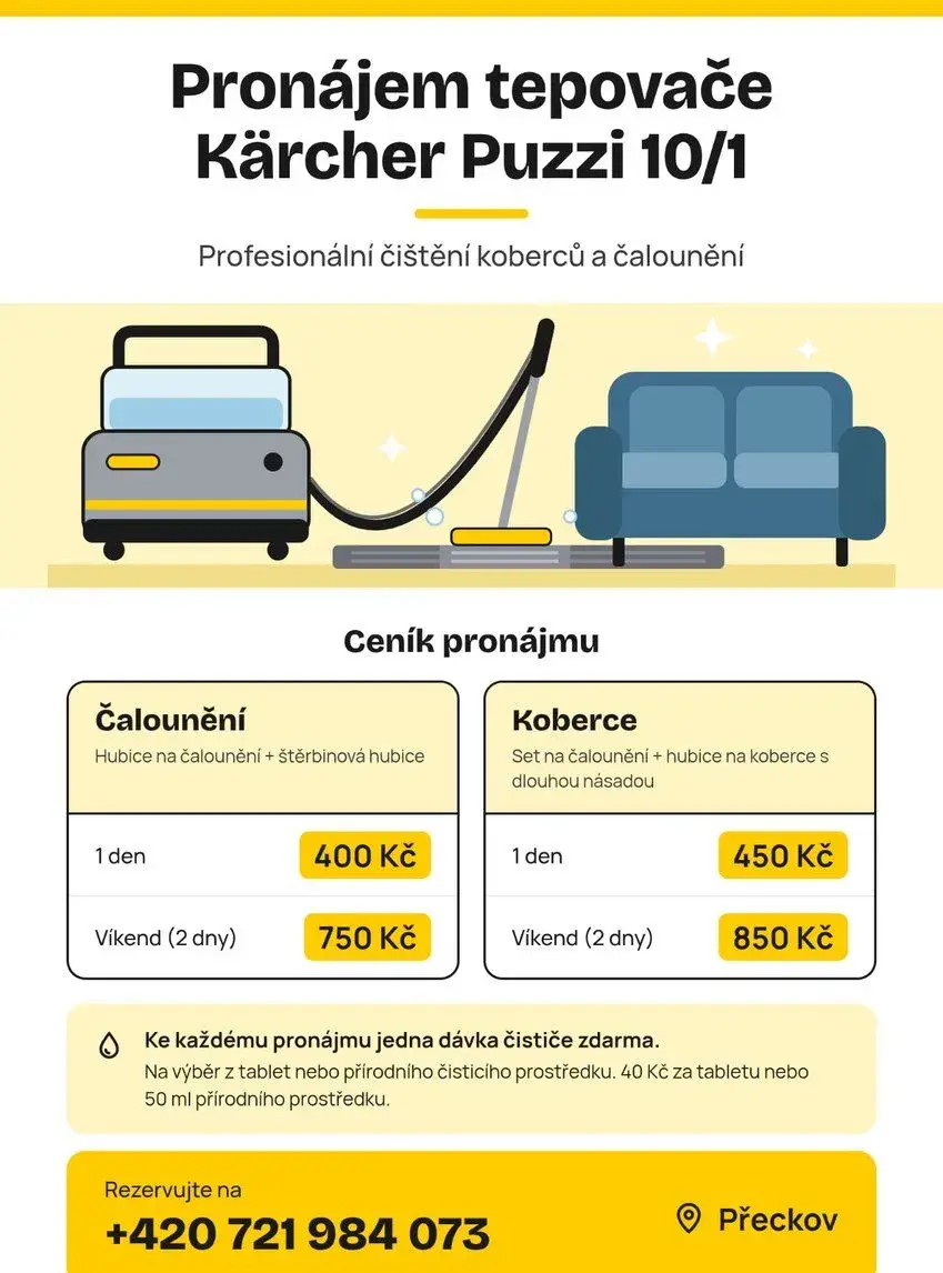 Tepovač Karcher Puzzi 10/1
