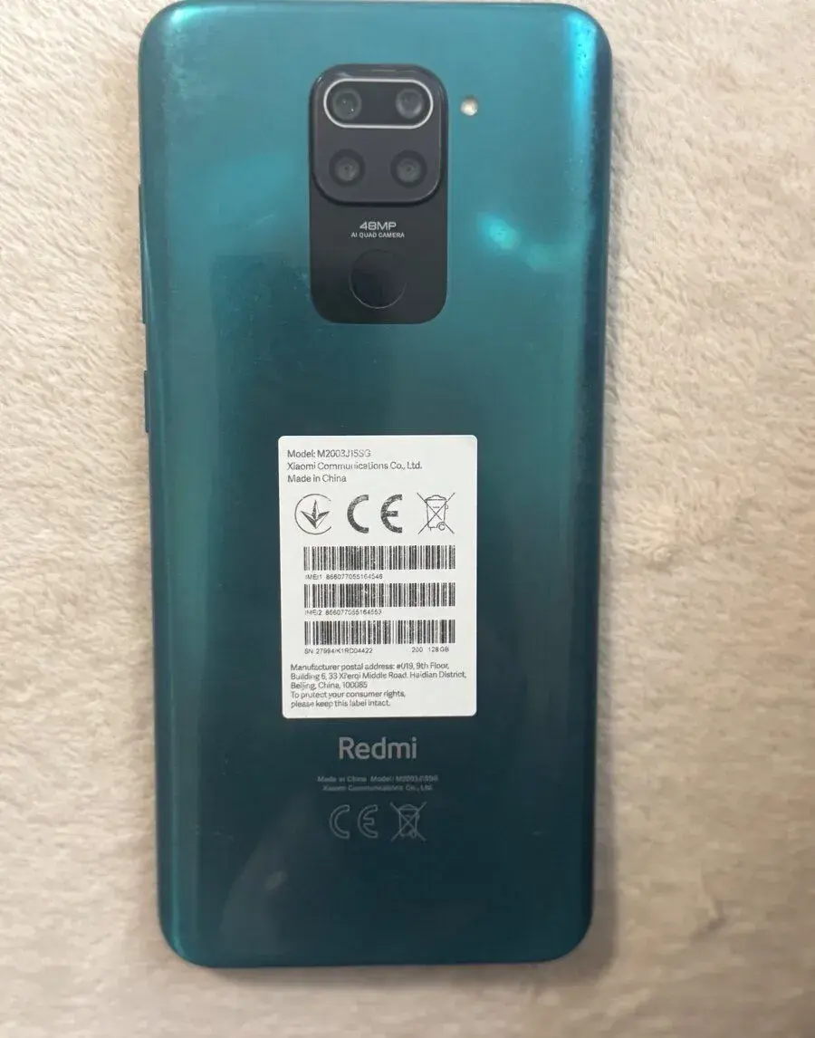 XIAOMI REDMI NOTE 9