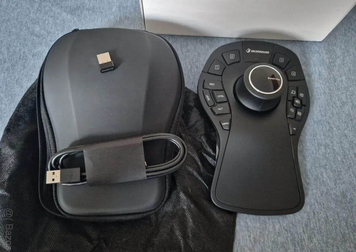 3Dconnexion SpaceMouse PRO 3D Wireless + pevné pouzdro