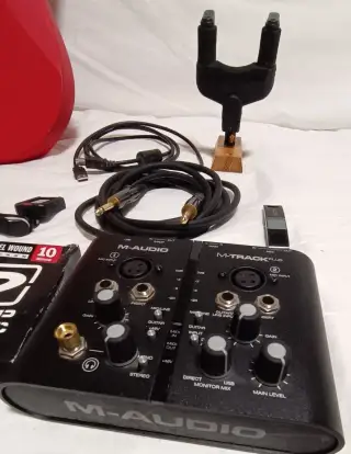 Externí zvuková karta M-audio M-track Plus