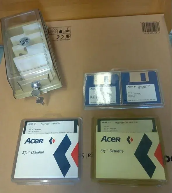 Diskety MS-DOS 5.0
