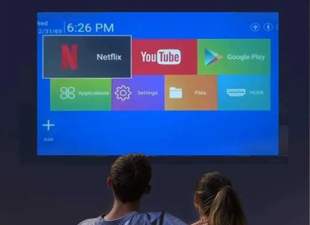 Projektor - nový HY320 - Netflix Youtube WIFI