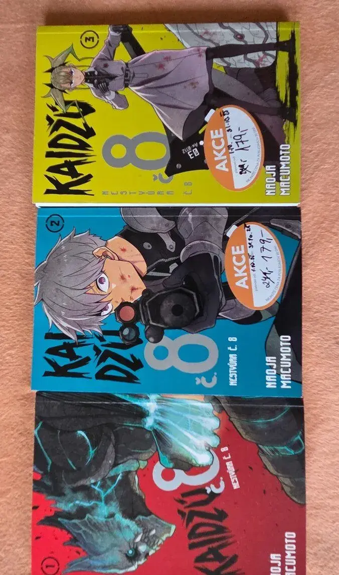 KAI DŽÚ - série manga knih, díly 1-3