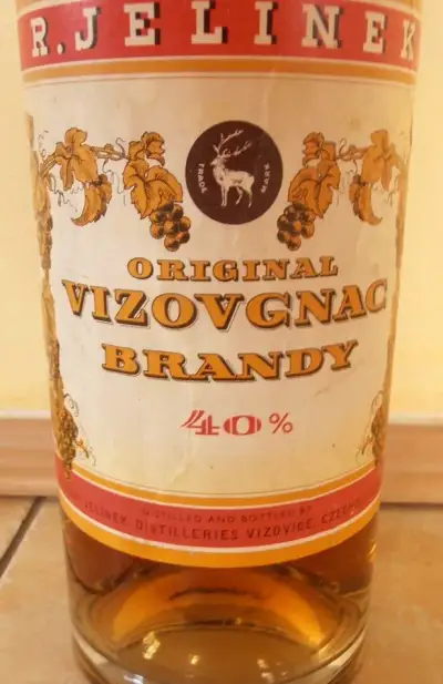 archivní brandy Vizovgnac 3L