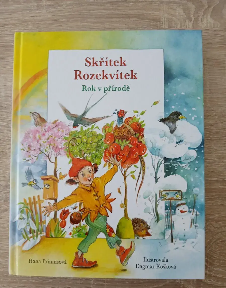 Skřítek Rozekvítek kniha