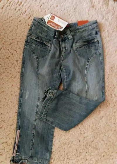 Capri slim fit džíny,low-rise pas,vychytávky,USA,L