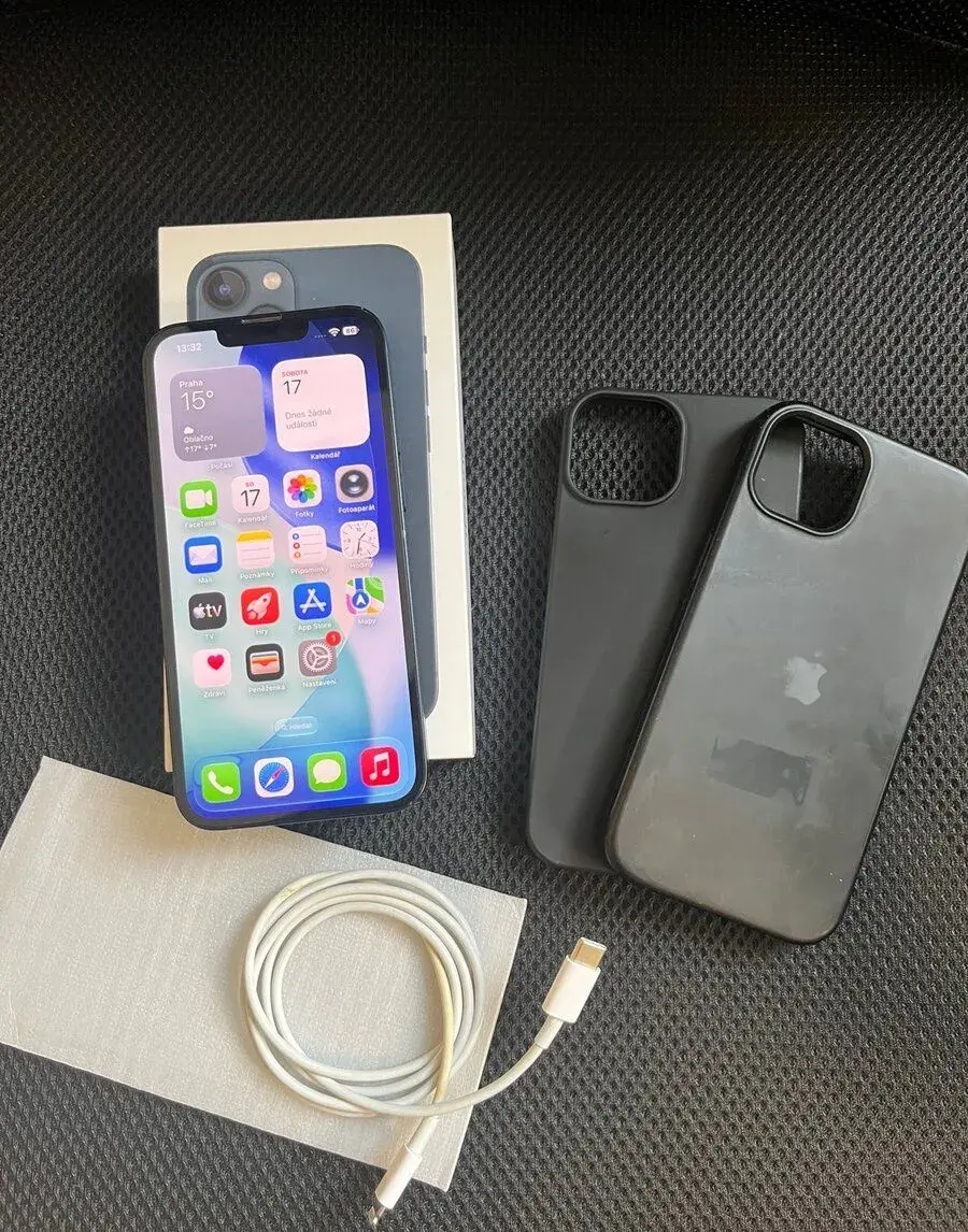 Apple iPhone 13, 128GB, 100% baterie