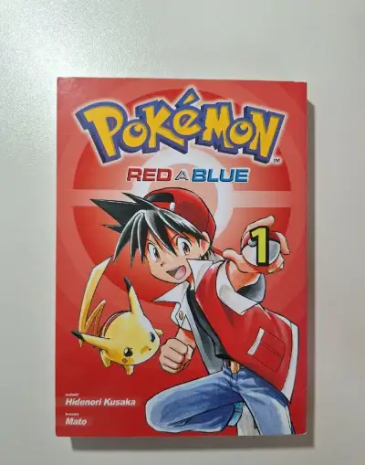 Manga Pokémon Red a Blue díl 1