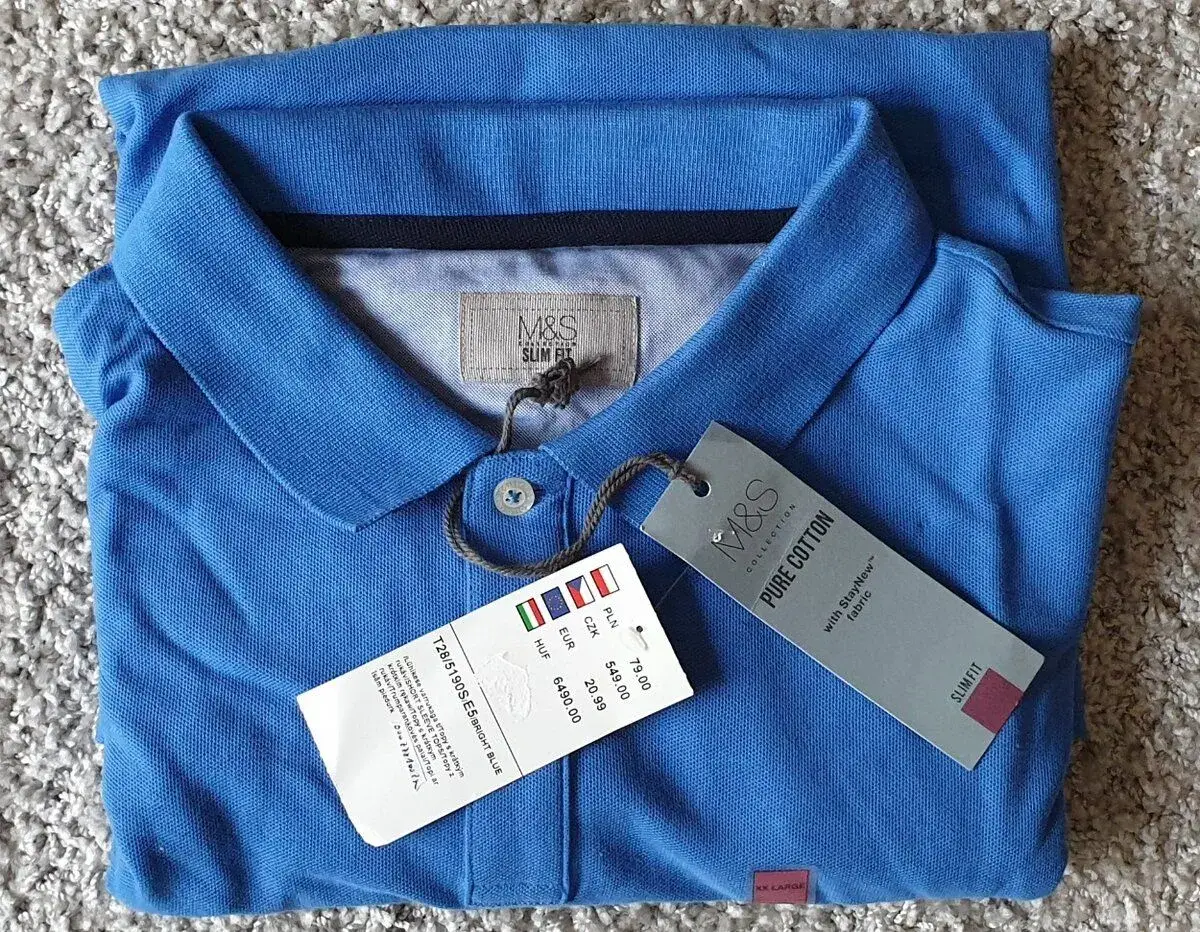 nová košile s krátk. rukávem Marks & Spencer XXL