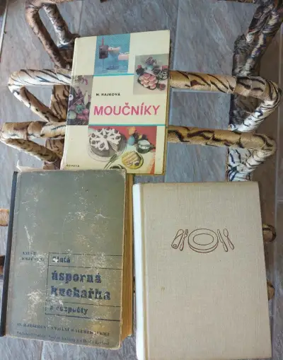 3x Kuchařské knihy