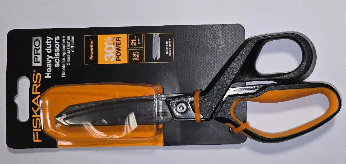 Fiskars PowerArc - nůžky pro těžkou práci 21cm NOVÉ
