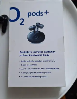 Sluchatka O2 pods+ s ANC