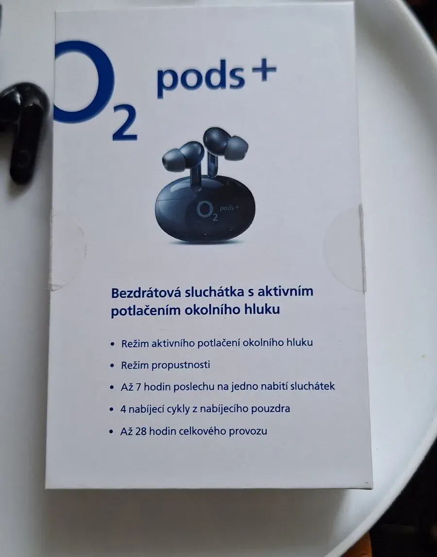 Sluchatka O2 pods+ s ANC