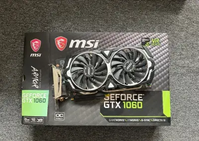 Grafická karta MSI GTX 1060 6GB OC verze