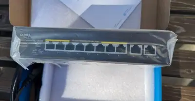 Cudy GS1010PE Gigabit PoE (802.3af/at) Switch 10 portů, 120W