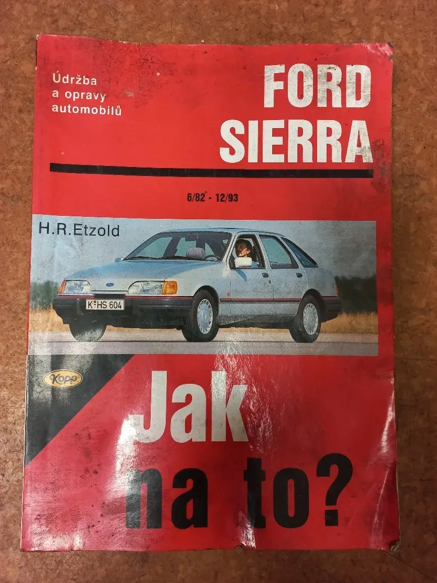 Retro kniha - Jak na to ? - Ford Sierra